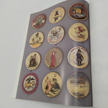 Libro Price guide to collectible pin-back buttons 1896-1986 Ted Hake, Russ King