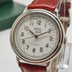 Orologio Cronometer medicale PPG 1946 meccanico inusato 2