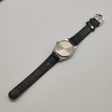 Orologio polso tipo cronometro medicale 1950 inusato movimento meccanico
