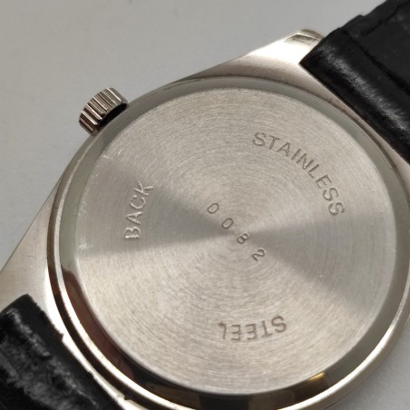 Orologio polso tipo cronometro medicale 1950 inusato movimento meccanico
