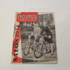 Rrivista Cyclomoto Salon 1954 francese buona conservazione