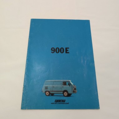 Prospekt brochure depliant Catalogo furgone Fiat 900E 1982