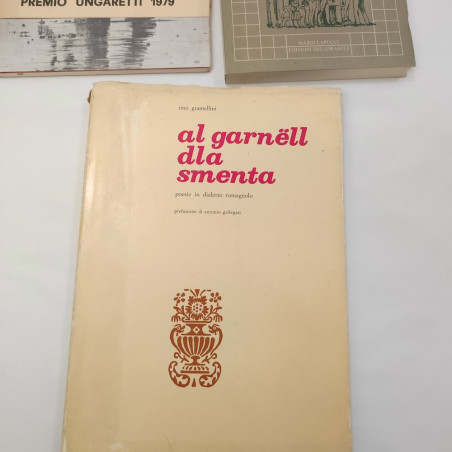 3 libri romagnoli: La romgana dei nomi - al purazi - al garnell dla smenta