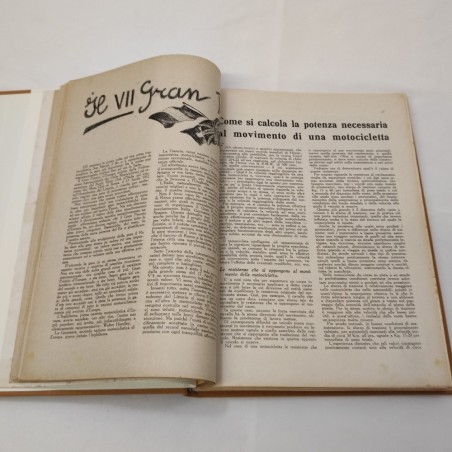 Rivista Moto Ciclismo estrati rilegati delle riviste anno 1932