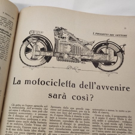 Rivista Moto Ciclismo estrati rilegati delle riviste anno 1932