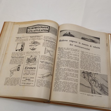 Rivista Moto Ciclismo estrati rilegati delle riviste anno 1932