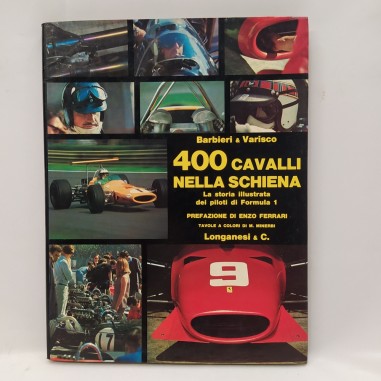 Libro 400 cavalli nella schiena – la storia illustrata  dei piloti di Formula 1