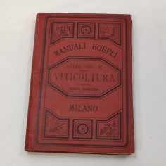Manuale Hoepli - Viticolura - Ottavi Strucchi 3° ed. 1892