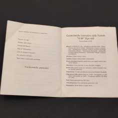 Quaderni Foltzer - Libretto La mia OM tipo 665 2