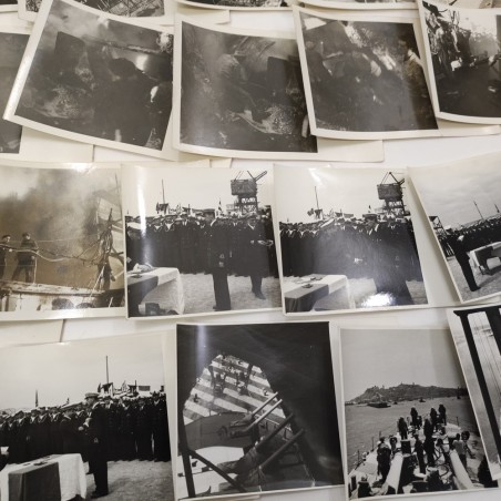 Lotto di 85 foto originali Regia Marina Militare Italiana 2° guerra mondiale