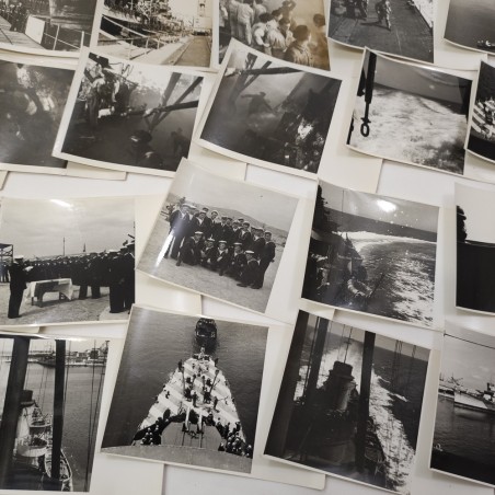 Lotto di 85 foto originali Regia Marina Militare Italiana 2° guerra mondiale