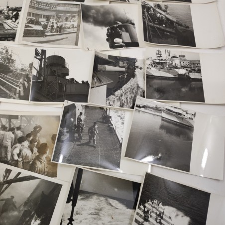 Lotto di 85 foto originali Regia Marina Militare Italiana 2° guerra mondiale