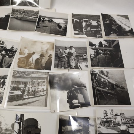 Lotto di 85 foto originali Regia Marina Militare Italiana 2° guerra mondiale