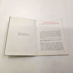 Libretto istruzioni per l'uso e manutenzione Motom 48 anno 1951 2