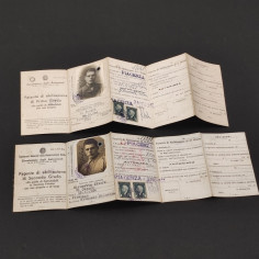 Lotto di due patenti di 1 e 2° grado 1944-1945 Sig. Girometta Cesare