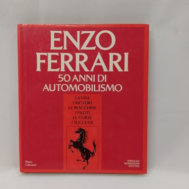 Libro Enzo Ferrari 50 anni di automobilismo Piero Casucci 1980