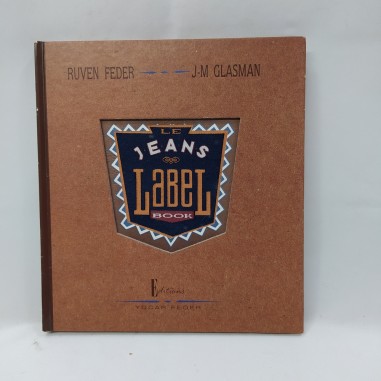Libro Le jeans label book Ruven Feder, J.M. Glasman 1990