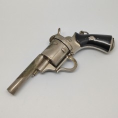Mini set da sarto contenuto in pistola giocattolo tutto in metallo anni 30/40