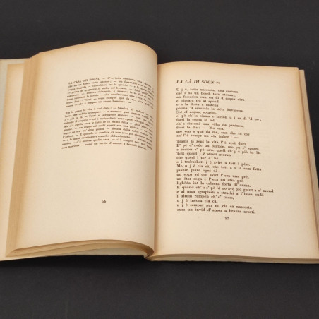 Libro poesie CUM PARMESS ? Autore Vincenzo Strocchi 1952