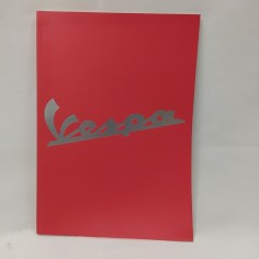 Libro Quadernone Vespa righe da un cm nuovo