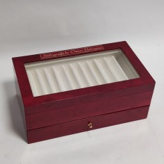 Scatola espositore portapenne e porta orologi Omas Bologna nuova 2