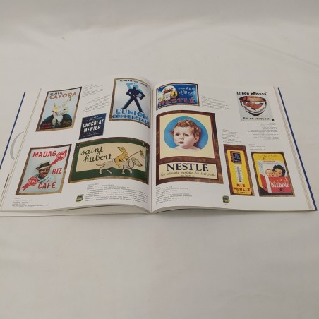 Libro 100 ans de plaques émaillées francaises P. Courault, F. Bertin