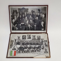 Coppia fotografie incorniciate Torino Calcio anno 1949 2