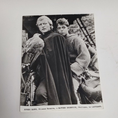 Foto film Ladyhawke Rutger Hauer Etienne Navarra Mattew Broderick Philippe