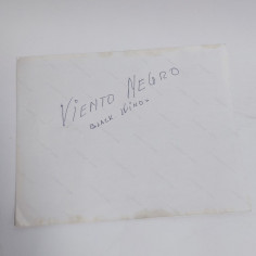 Foto originale formato 25x20 scena del film Viento Negro Black Wind 2