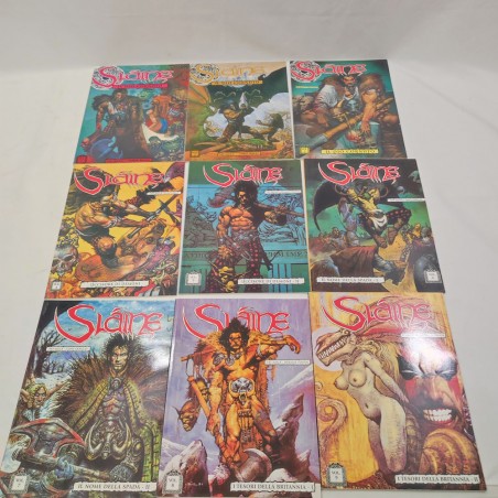 Slàine - Pat Mills Bisley Fabry et al. Magic Press vol da 1 a 9