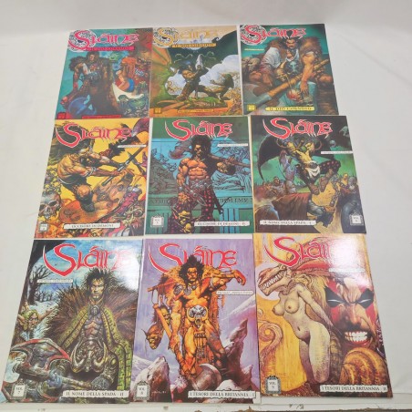 Slàine - Pat Mills Bisley Fabry et al. Magic Press vol da 1 a 9