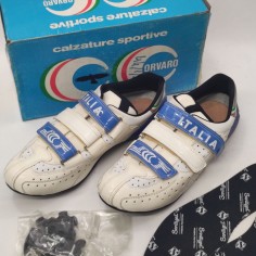 CORVARO scarpe da ciclismo n° 44,5 con tacchetti nuove fondo di magazzino 2