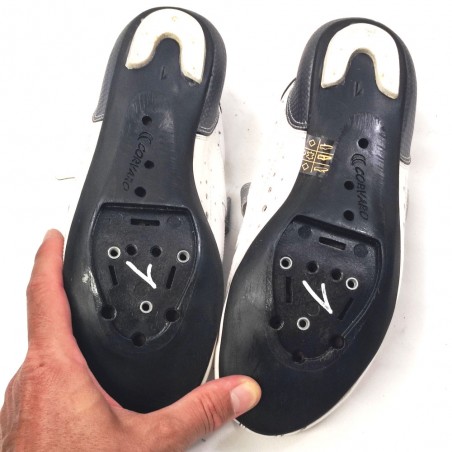 CORVARO scarpe da ciclismo n° 41 con tacchetti nuove fondo di magazzino