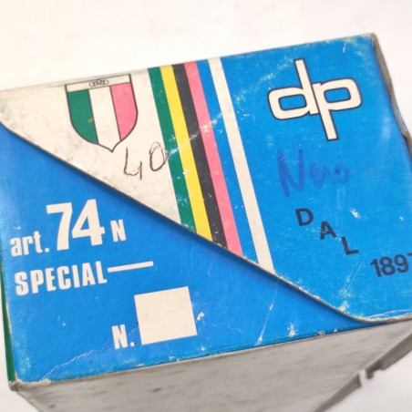 Scarpe ciclismo Detto Pietro n° 40 Campione del Mondo, fondo plastica box NOS