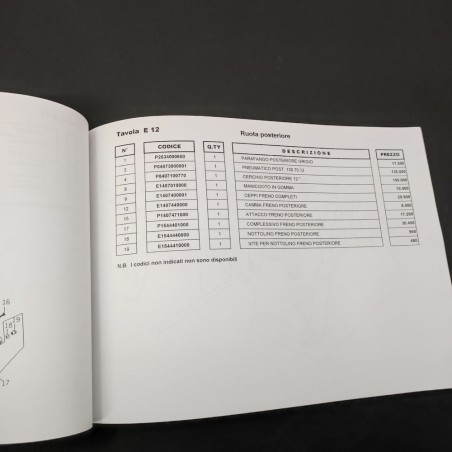 GARELLI catalogo parti ricambio modello PMX 50 SPORT