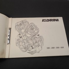 MOTO MORINI manuale di servizio Secvice manual motori 125 - 250 - 350 e 500 2