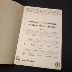 GILERA catalogo parti di ricambio 150 5V 125 5V Arcore 2