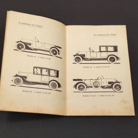 Manuale manutenzione Itala Motore d’aviazione tipo 42 300 HP anno 1926