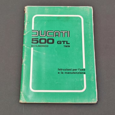 Manuale istruzioni per l’uso Ducati 500 GLT Twin bicilindrico 1976