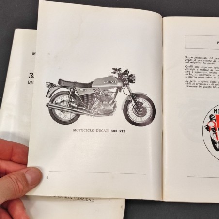 Manuale istruzioni per l’uso Ducati 500 GLT Twin bicilindrico 1976