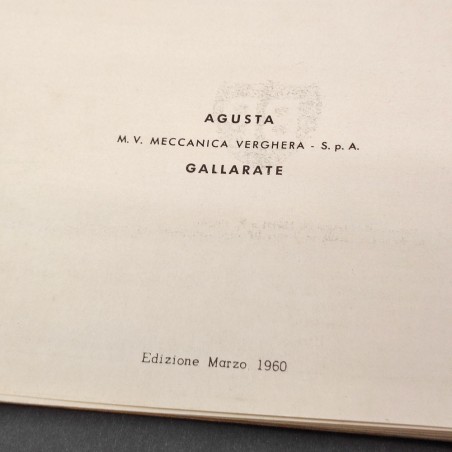 MV Agusta Catalogo libretto uso manutenzione motoleggera 150 cc Gran Turismo
