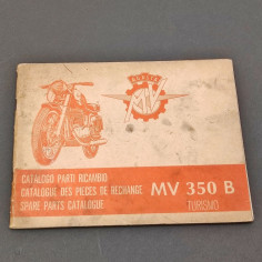 MV Agusta Catalogo parti ricambio MV 350 B Turismo 1° ed. 1971