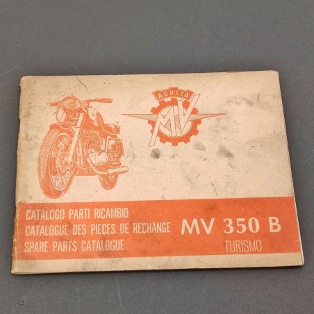 MV Agusta Catalogo parti ricambio MV 350 B Turismo 1° ed. 1971