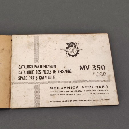 MV Agusta Catalogo parti ricambio MV 350 B Turismo 1° ed. 1971