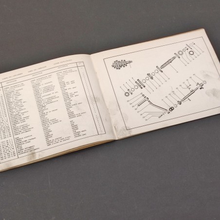 MV Agusta Catalogo parti ricambio MV 350 B Turismo 1° ed. 1971