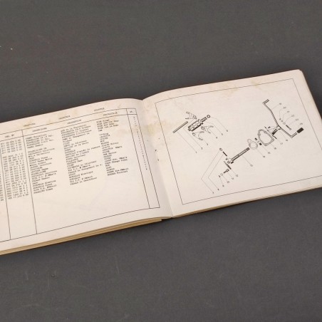 MV Agusta Catalogo parti ricambio MV 250 B Turismo 1° ed. 1971