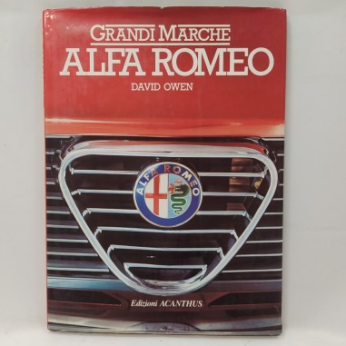 Libro Grandi marche. Alfa Romeo David Owen 1985