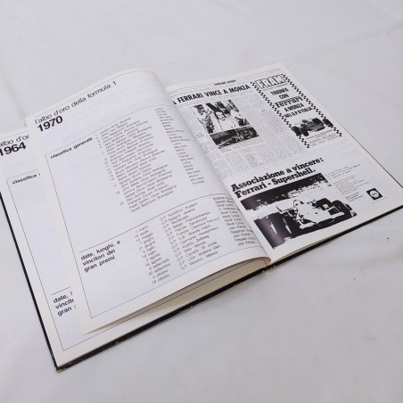Libro Formula uno. 34 anni di caroselli iridati Ezio Pirazzini 1987