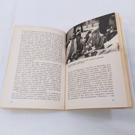 Libro Gilles Villeneuve Nestore Morosini anno 1982