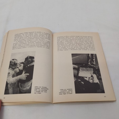 Libro Gilles Villeneuve autore Nestore Morosini 1982